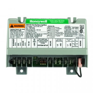 S8910U1000 Honeywell UNIVERSAL HOT SURFACE IGNITION MODULE