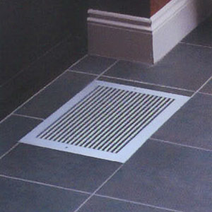 Quiet-One Heaters Recessed Floor Unit for 2000 Series 